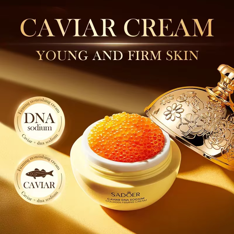 Crème Visage Raffermissante au Caviar Anti-Rides