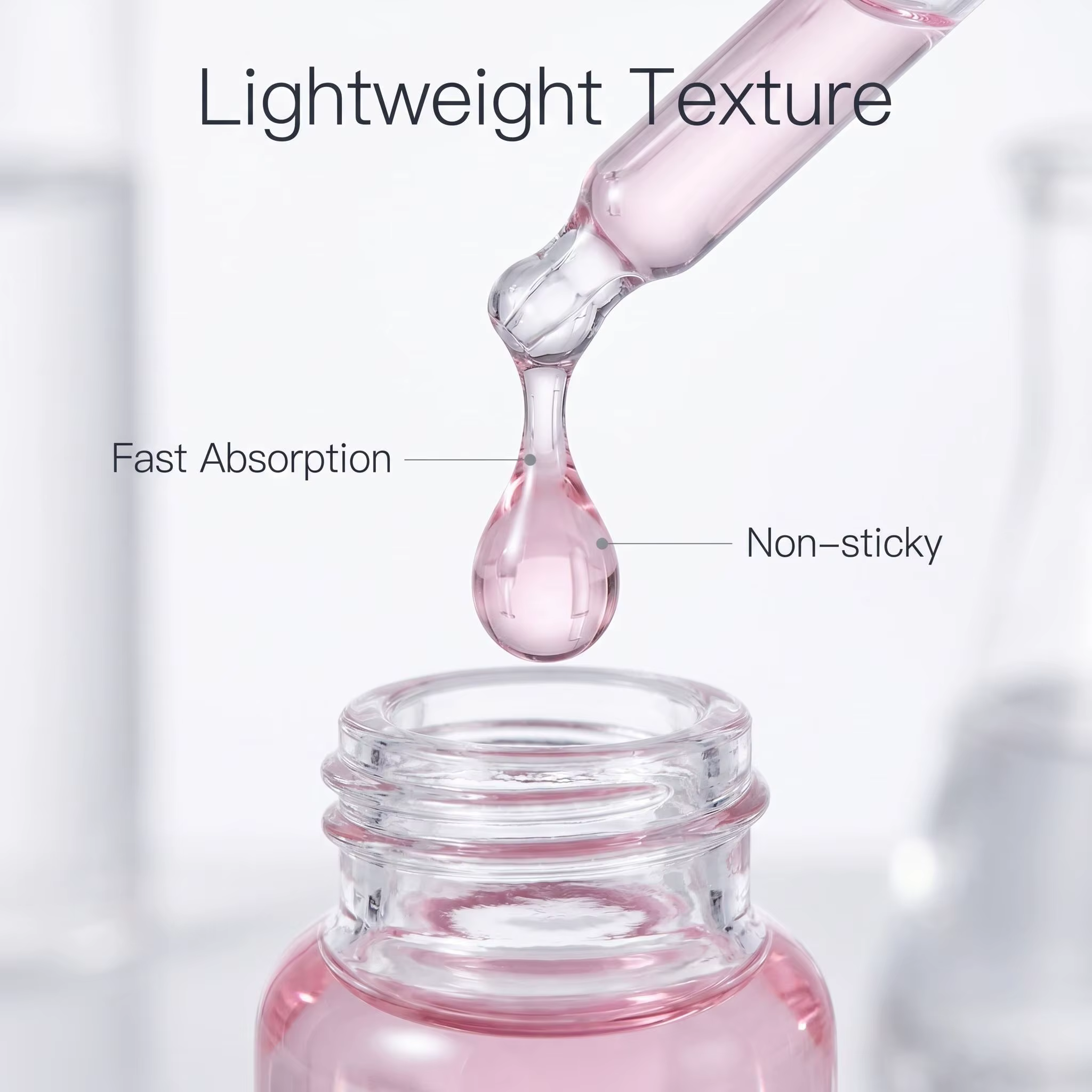 Sérum Ampoule Anti-rides au DNA de Saumon et Collagène, Essence Hydratante Visage Éclaircissante et Raffermissante pour Atténuer les Rides Fines