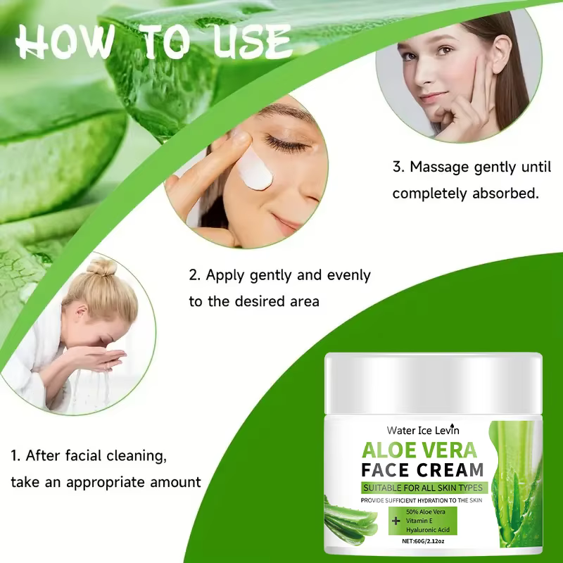 Hydratant à l'aloe vera et à la vitamine E