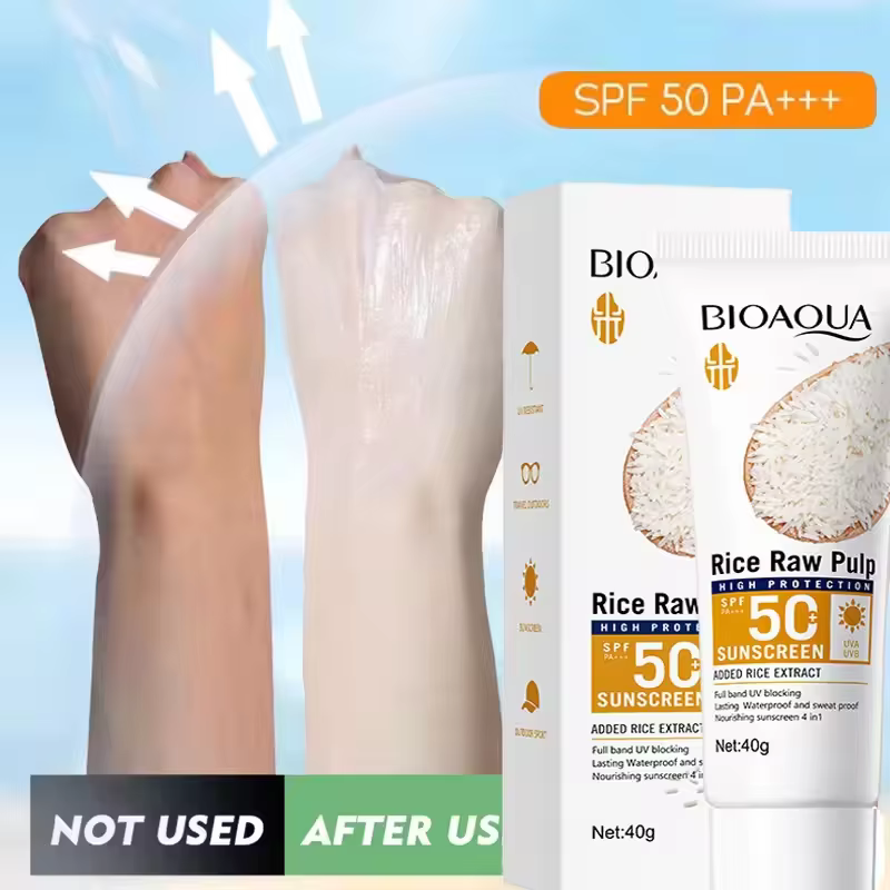 Crème solaire pour le visage SPF 50 +
