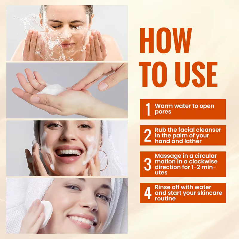 Nettoyant visage naturel à la vitamine C 150 ml