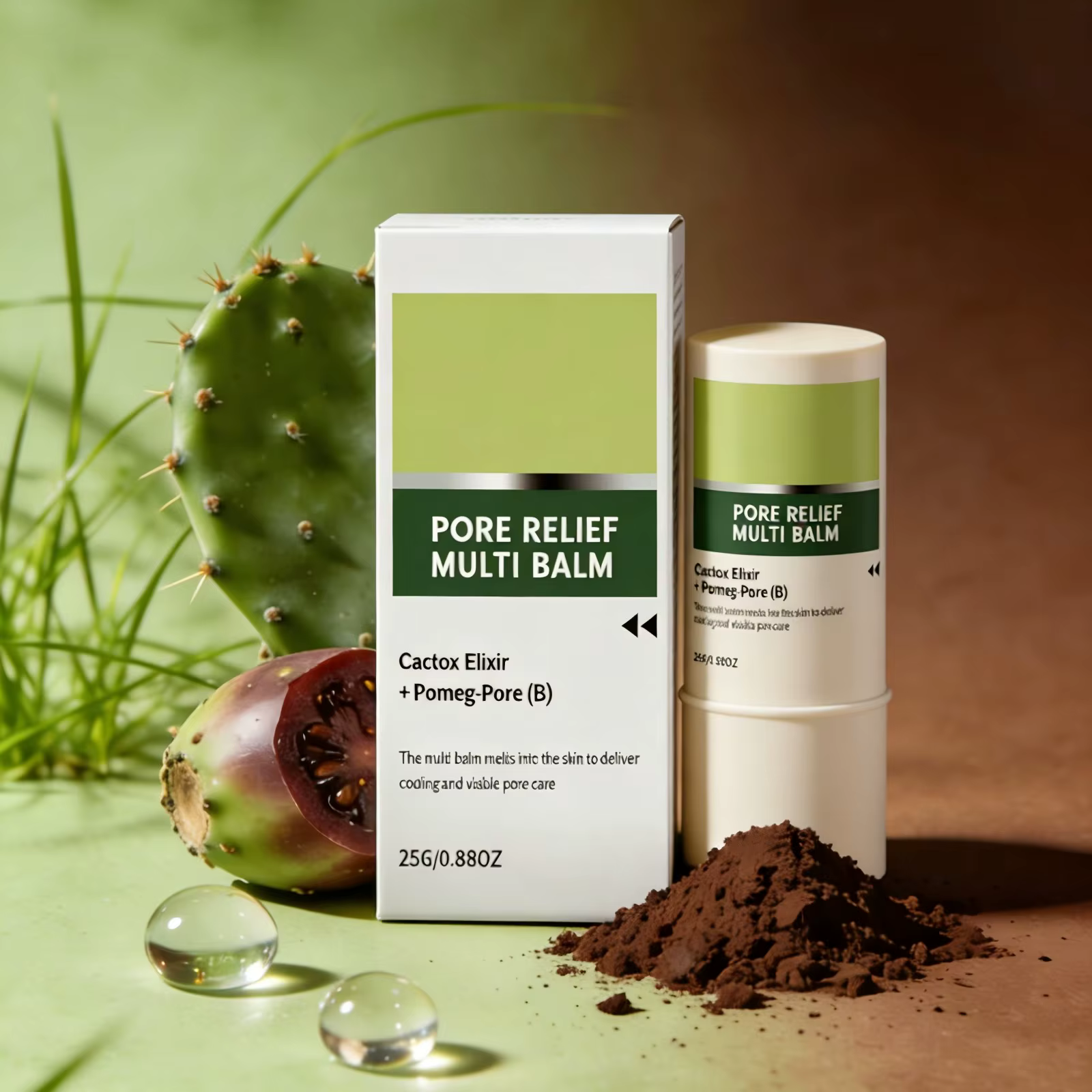 Crème Hydratante Resserre-Pores au Cactus