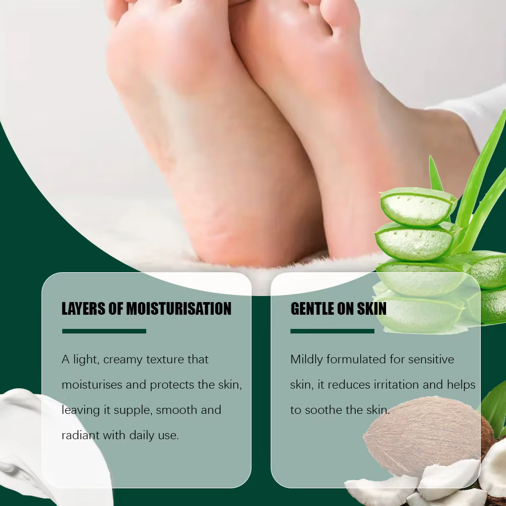Crème pour les mains et les pieds à l'acide salicylique 40% d'urée + 2%
