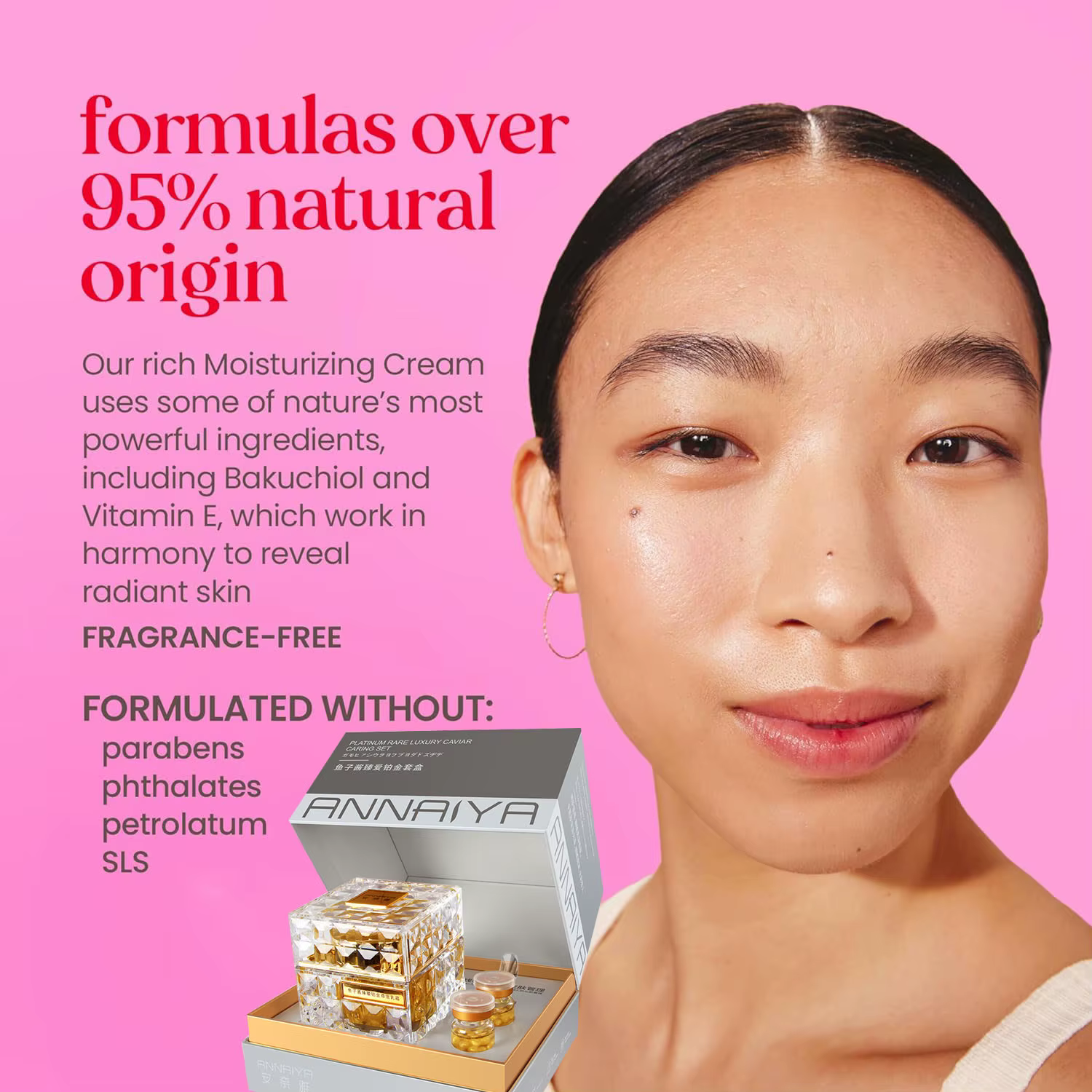 Platine Rare luxe Caviar soin crème pour le visage Anti-rides hydratant raffermissant Anti-âge réparateur nourrissant ensemble de soins de la peau