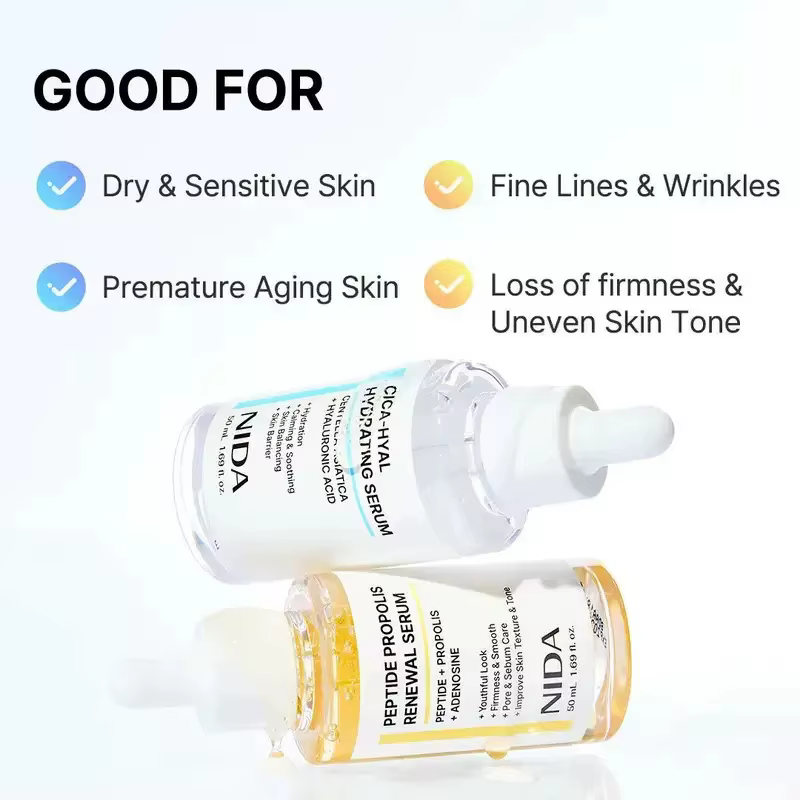 Kit de soin de la peau NIDA de Corée - Crème hydratante ultime