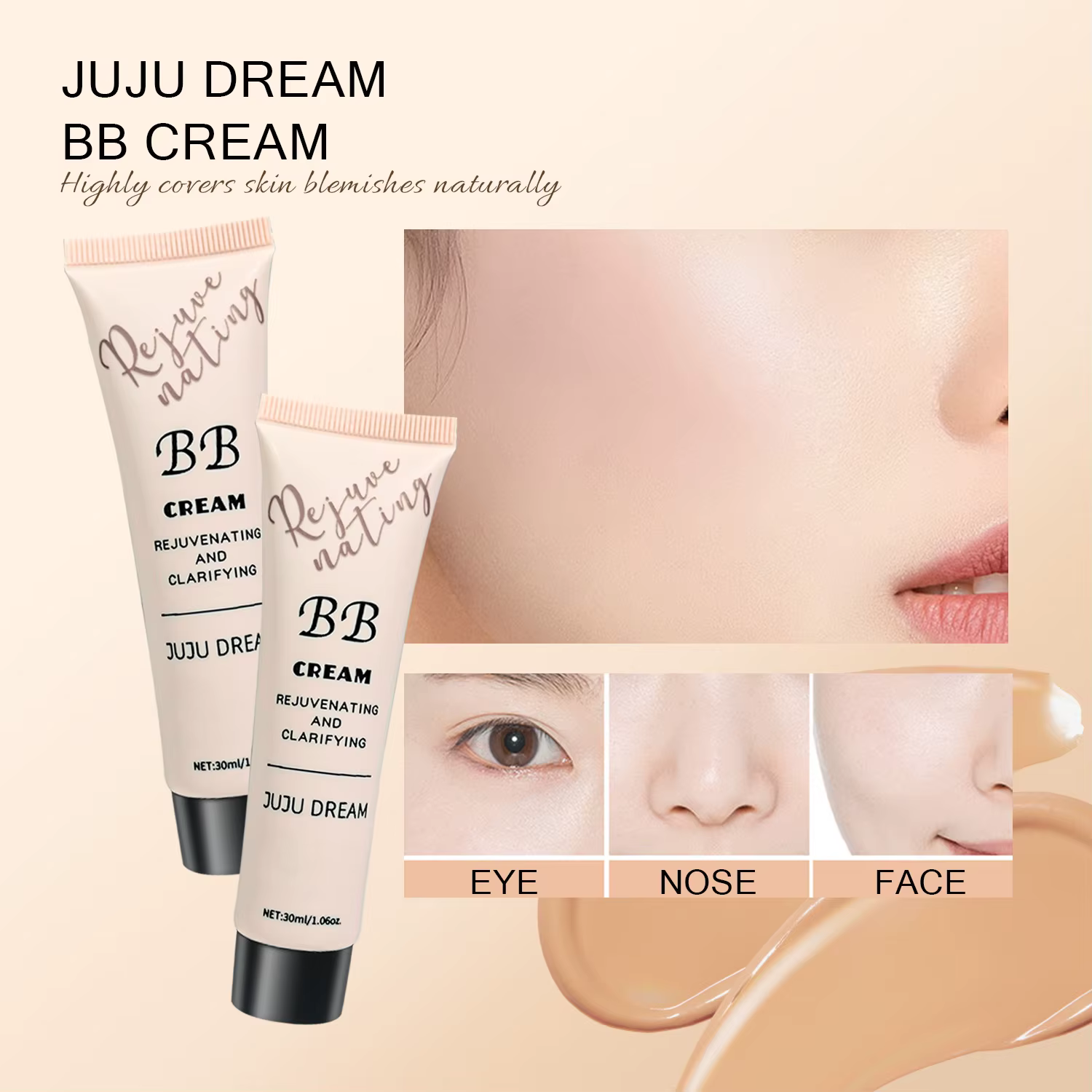 BB Cream-Fond de teint liquide
