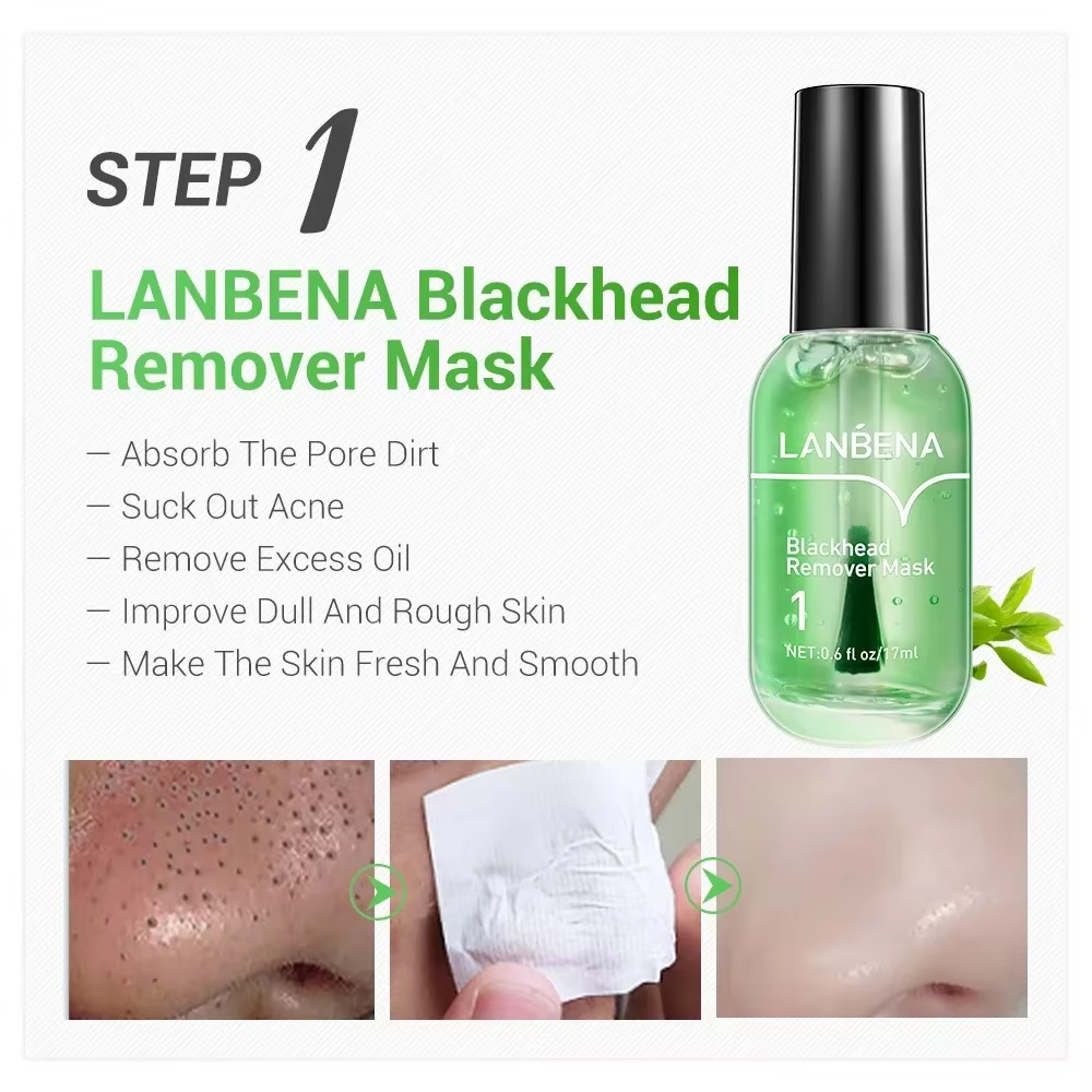 Masque dissolvant de points noirs + sérum de rétrécissement des pores