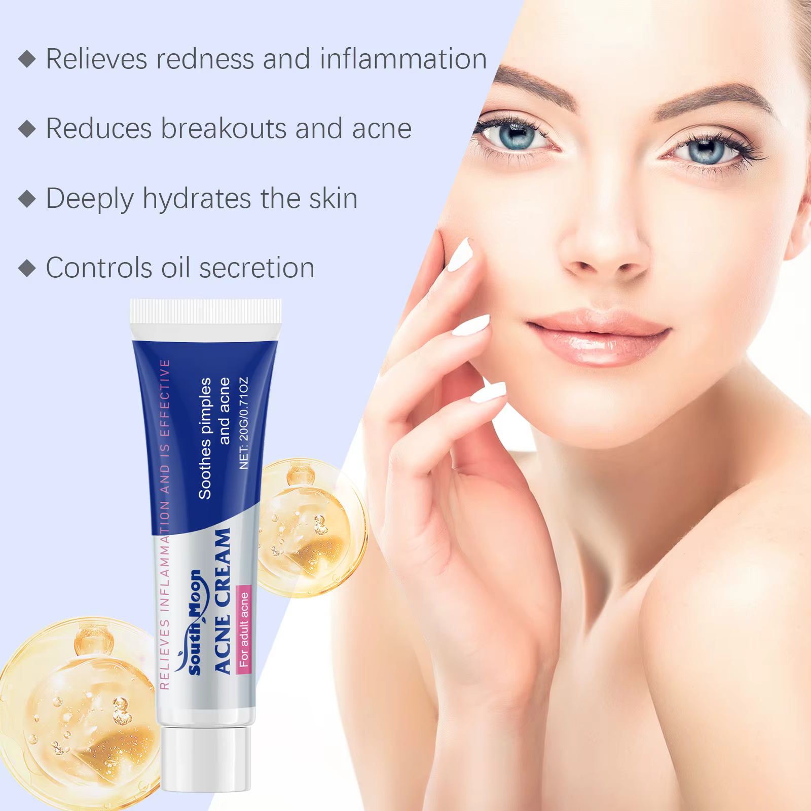 Crème Anti-acné 20/40/60g