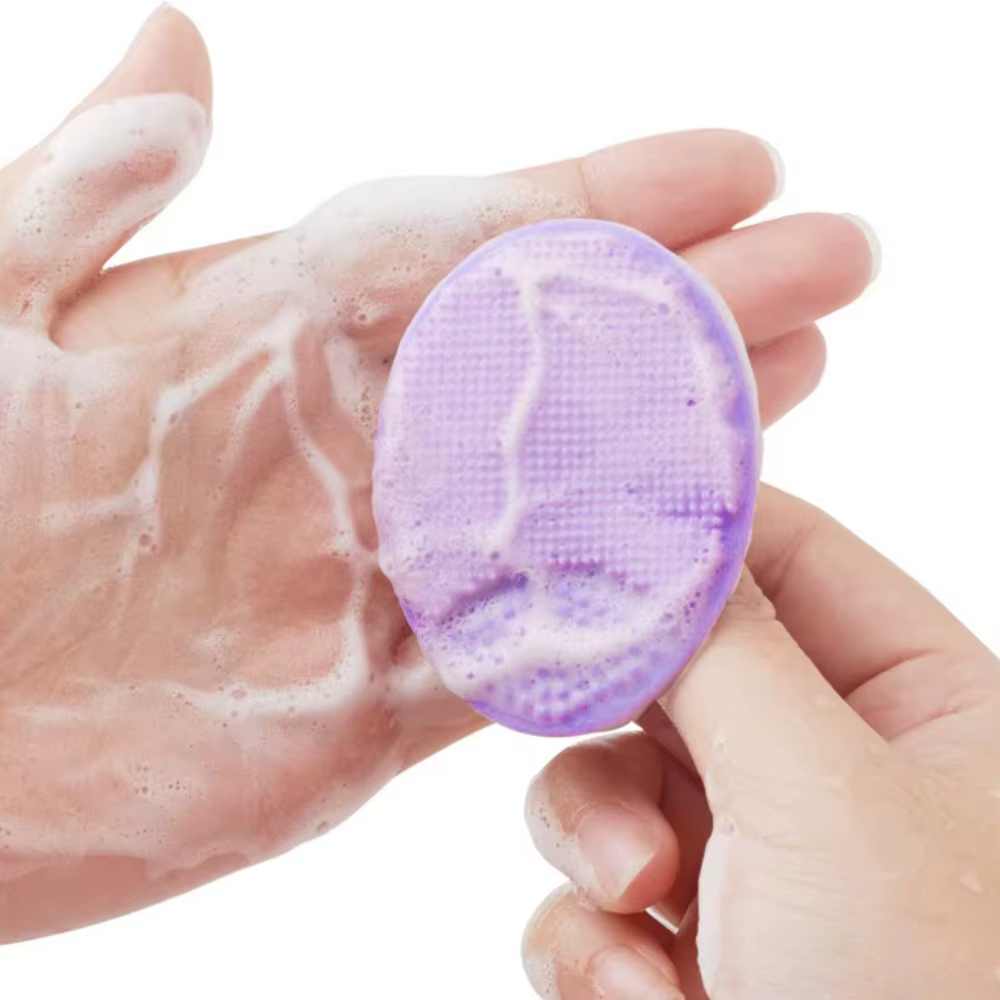 Brosse nettoyante et masseur pour le visage en Silicone souple