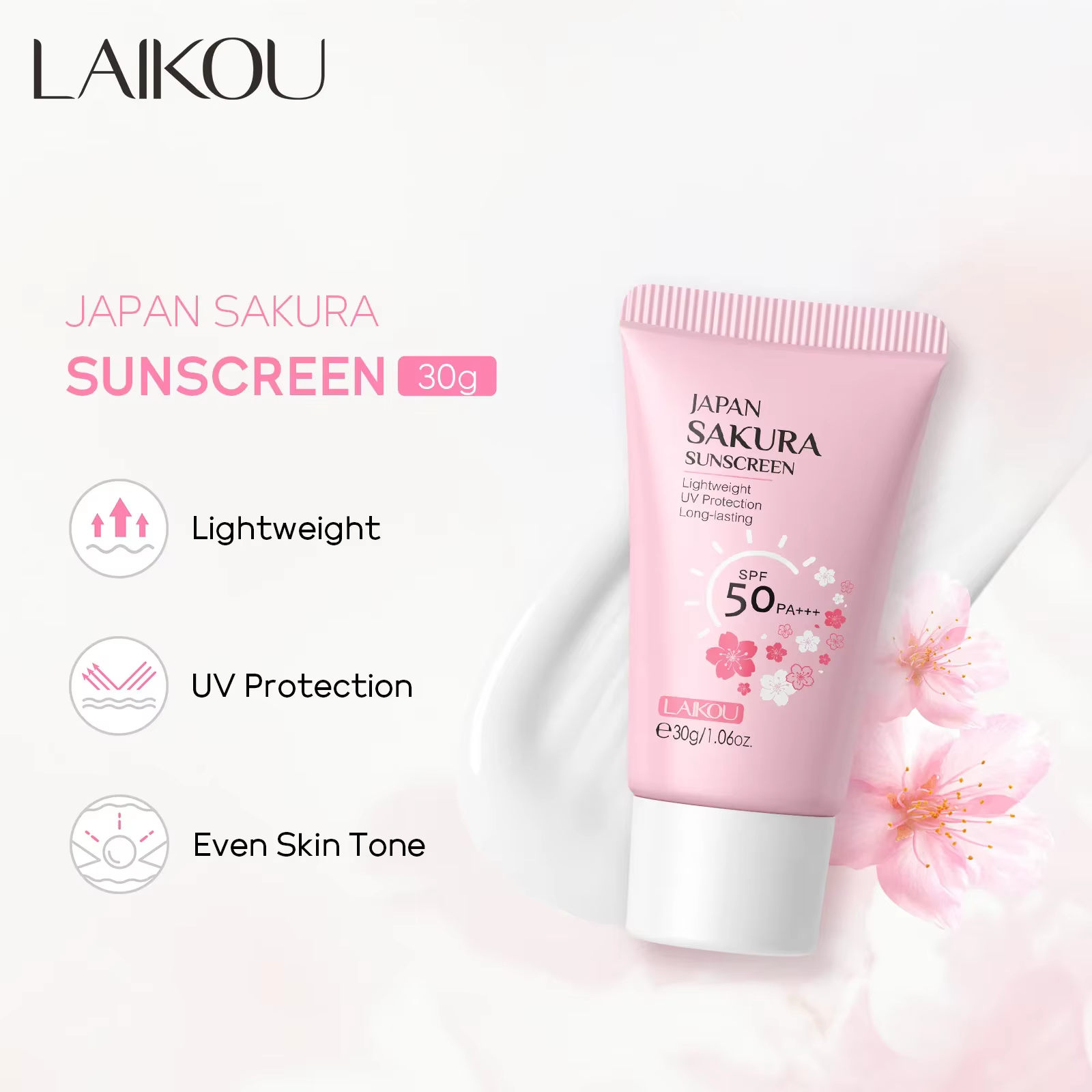 Crème de protection solaire Sakura