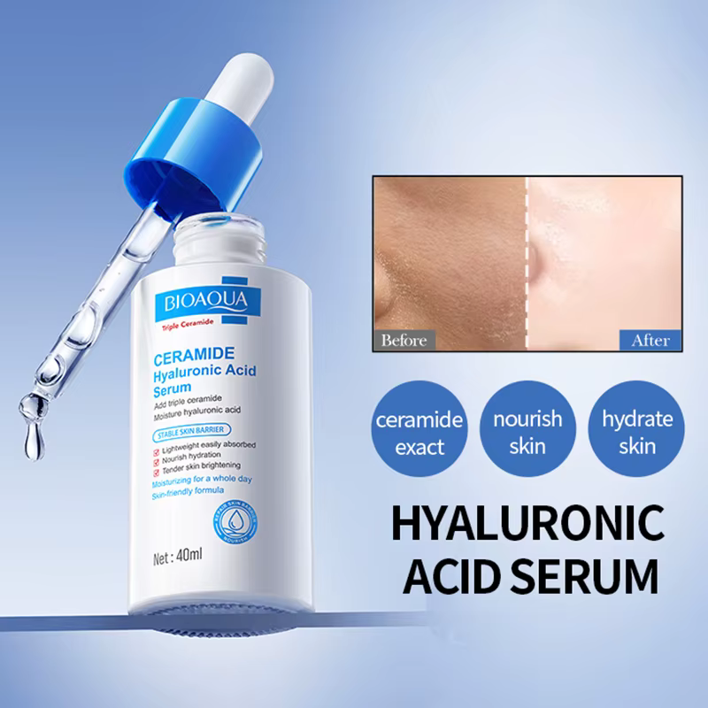 Sérum à l'acide hyaluronique et aux céramides BIOAQUA pour le visage