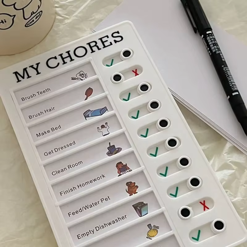 1 pièces Bview Art 10 feuilles de papier vierges pour faire liste conseil mémo liste conseil pour adultes et enfants pour rappels de planification
