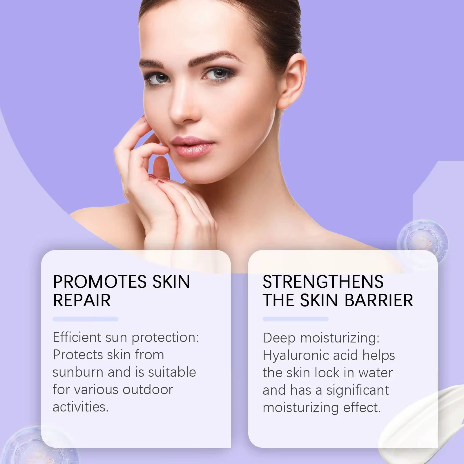Crème solaire Spf 90 +