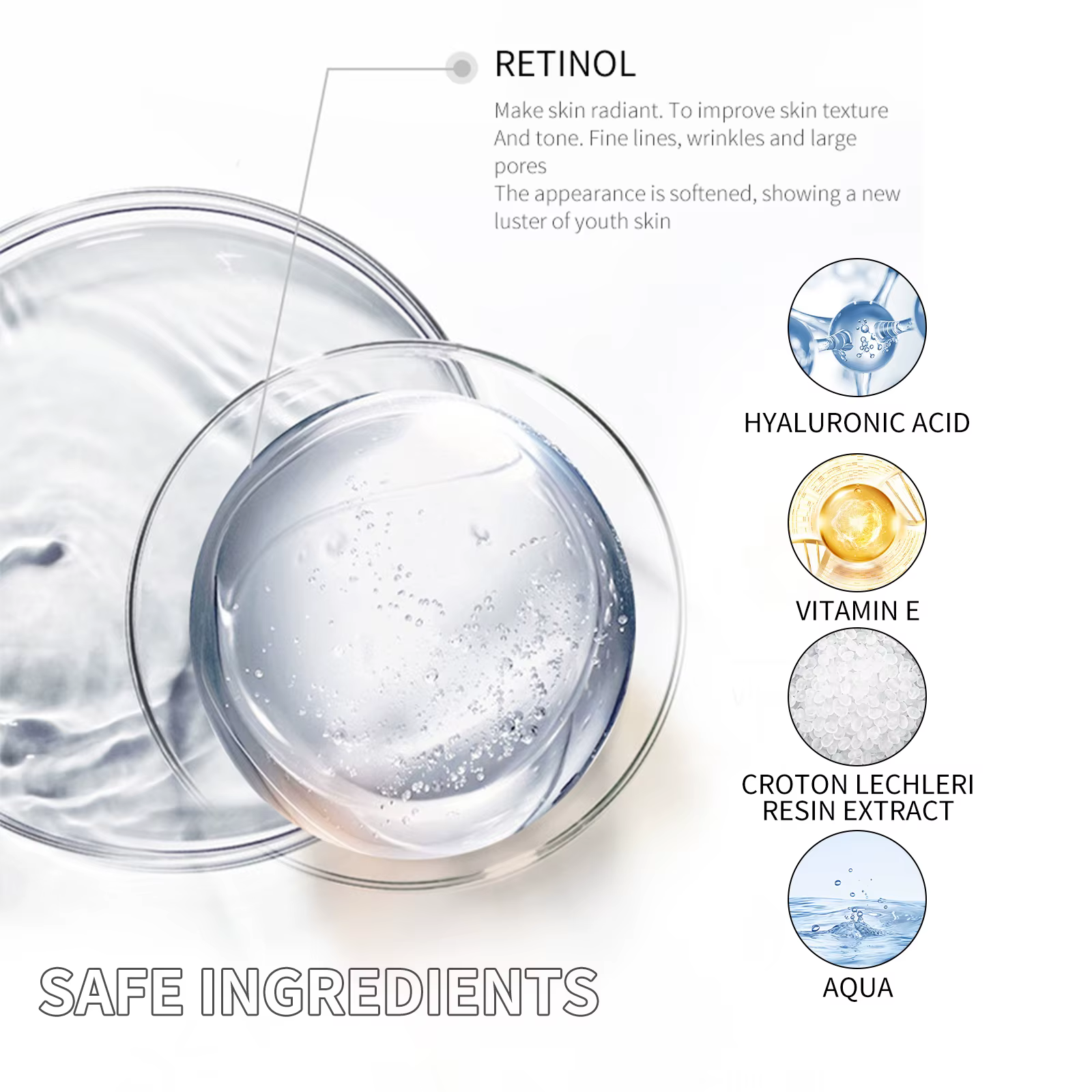 Crème de nuit au rétinol 50g