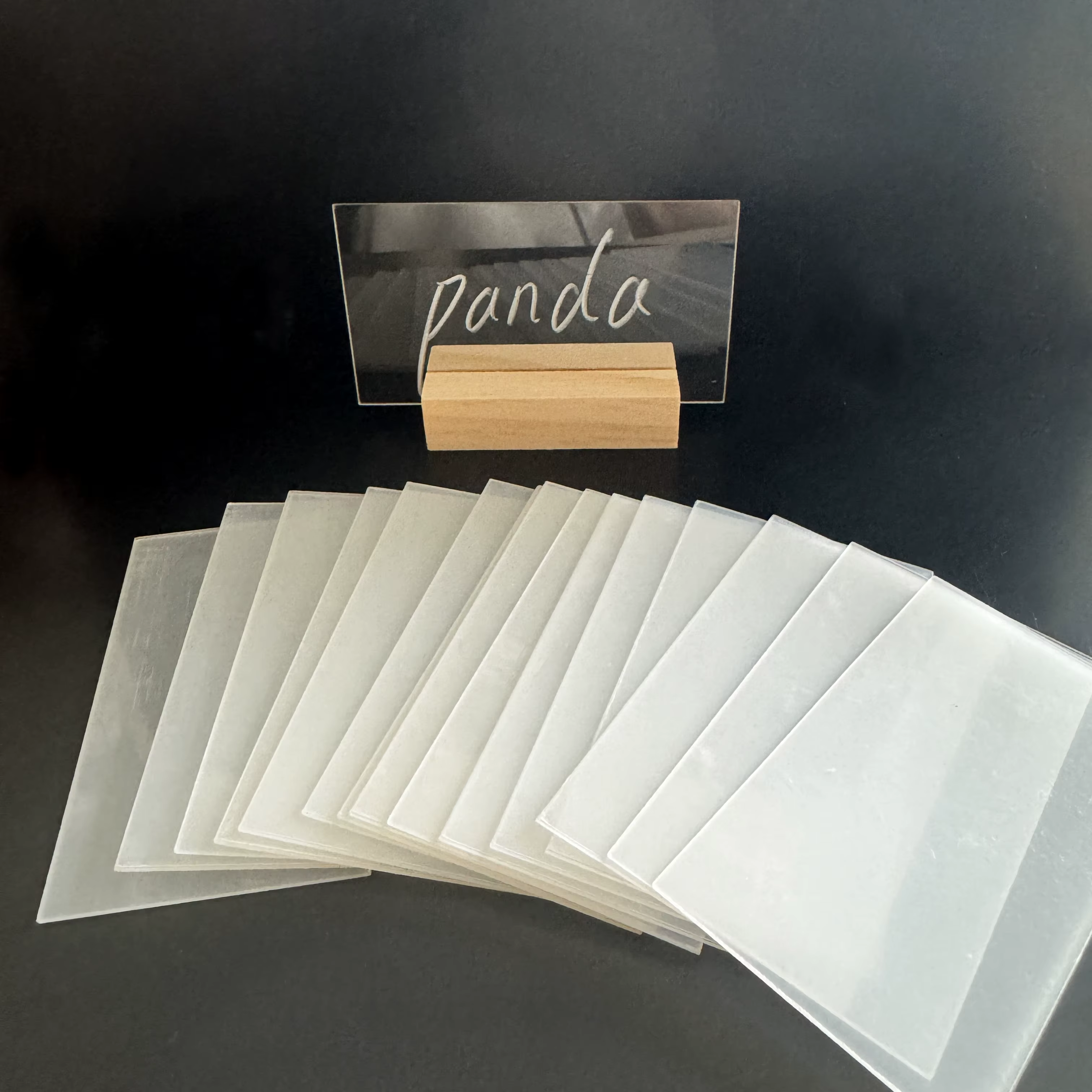 Feuilles acryliques transparentes en plexiglas, feuille de plastique, verre plexi transparent pour projets d'artisanat de bricolage, signe, artisanat, affichage et bricolage