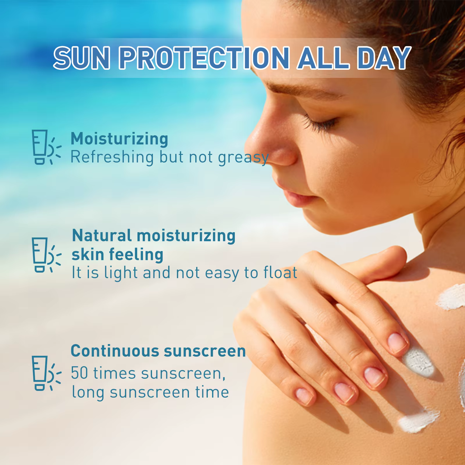 Crème solaire quotidienne pour le visage