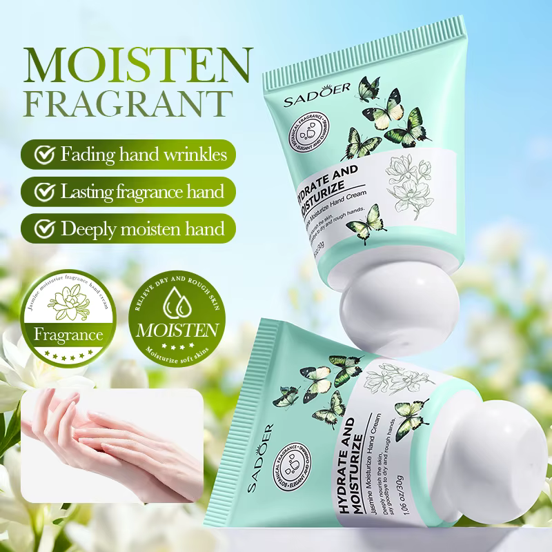 Crème pour les mains florale SADOER