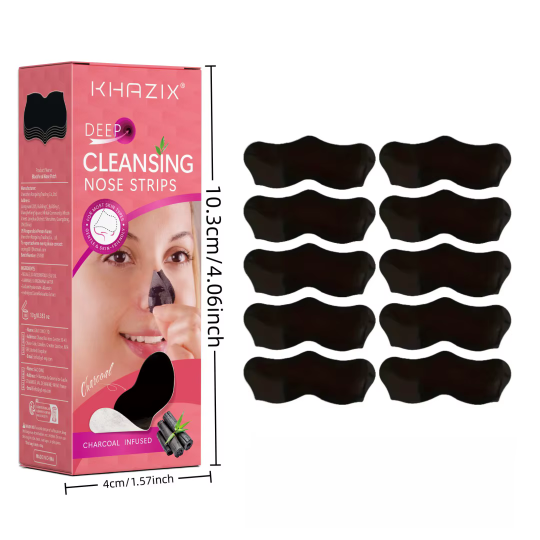 Bandes nasales hydrocolloïdes noires