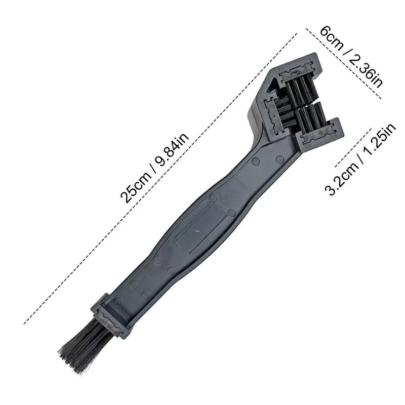 Brosse de nettoyage de chaîne multifonctionnelle, brosse de nettoyage de moto et de vélo, épurateur d'outils, brosse de chaîne de vélo Simple et pratique