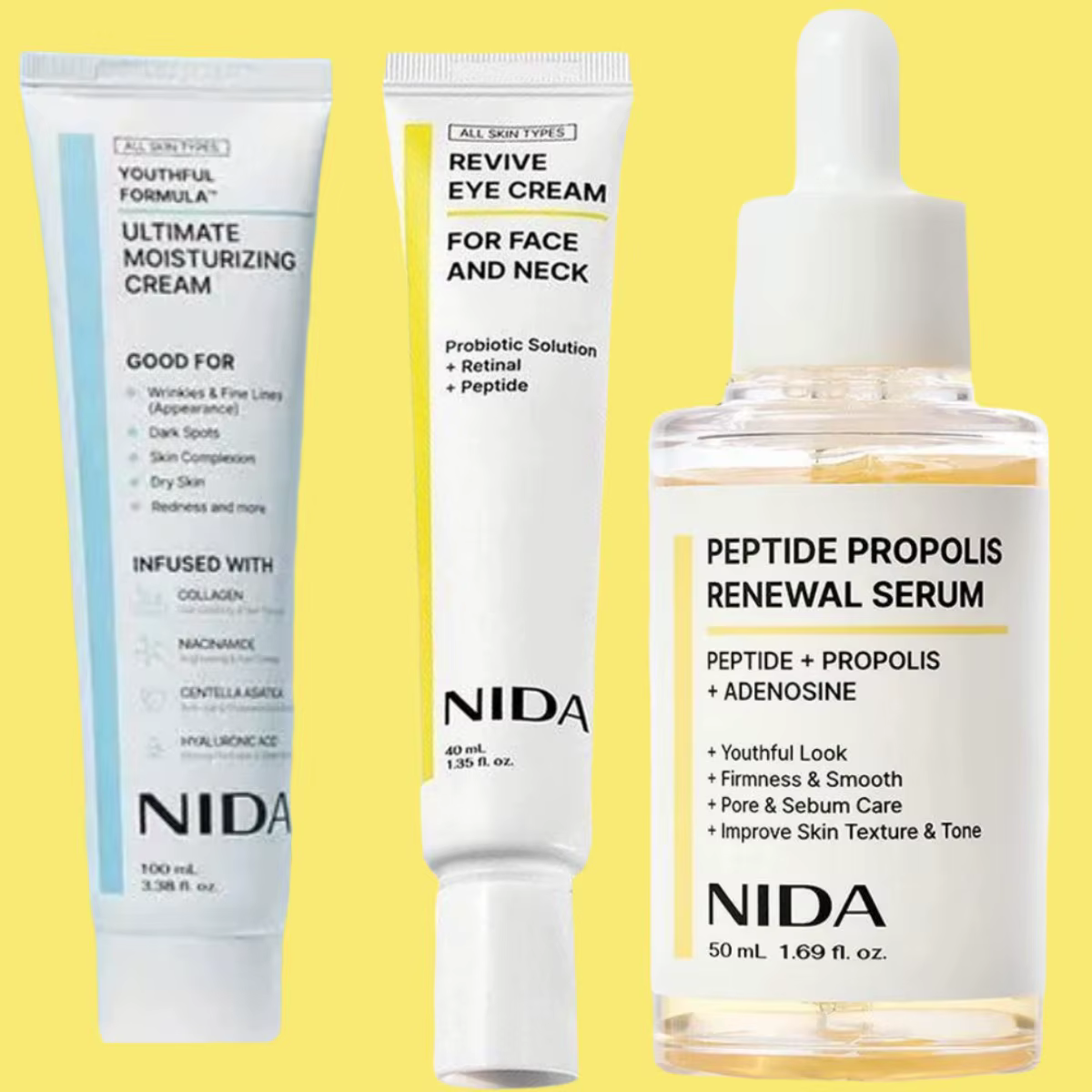 NIDA – sérum pour le visage au Peptide de Propolis
