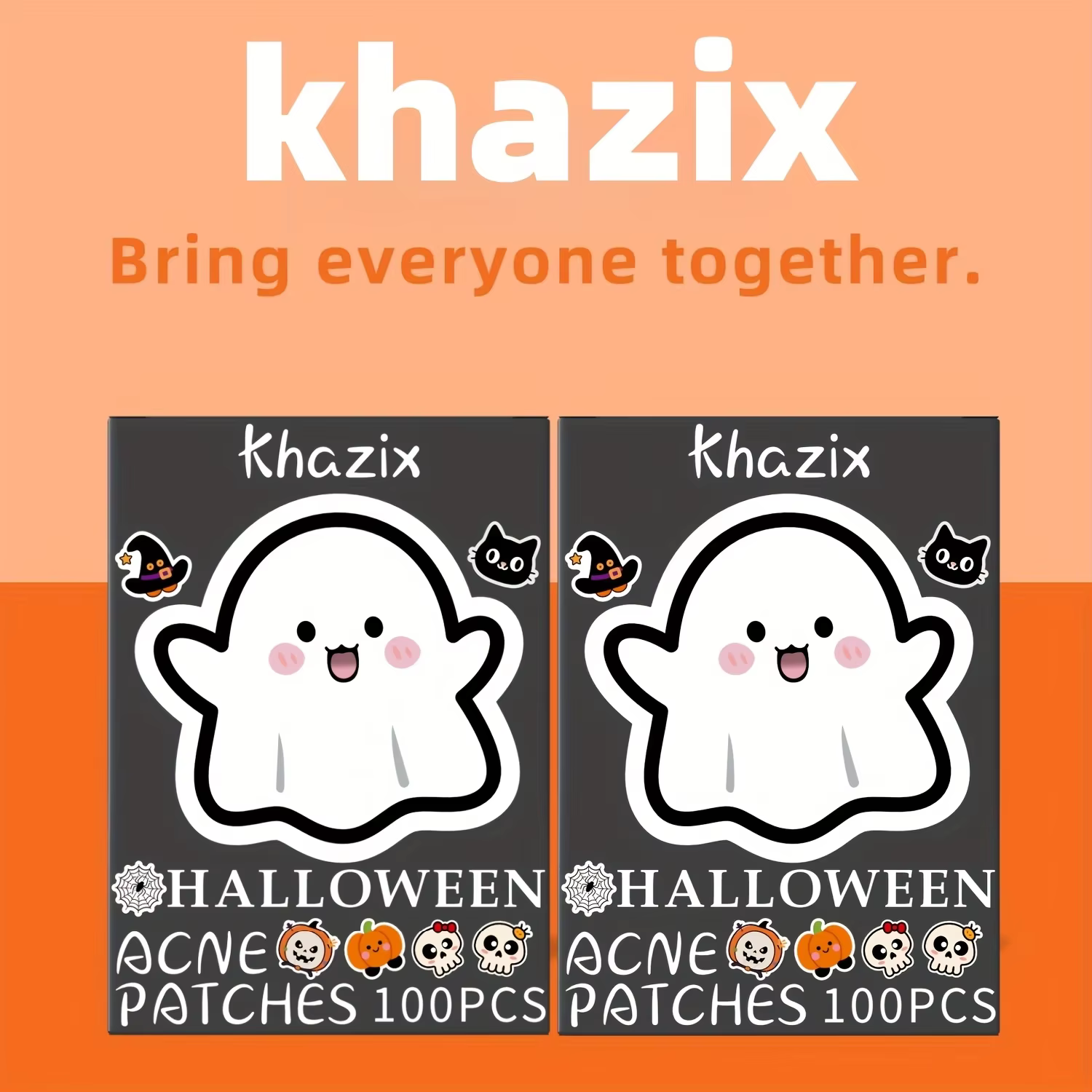Patchs d'acné sur le thème d'halloween