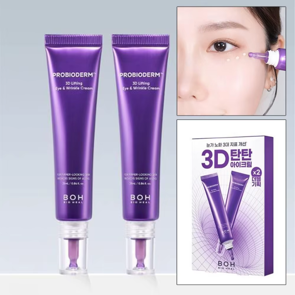 Crème Contour des Yeux Bio Heal BOH Probiotique 3D Anti-Rides et Liftante – Améliore les Ridules