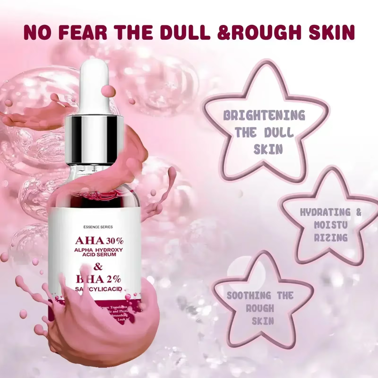 Sérum à l'acide de fruits salicVAC pour le visage