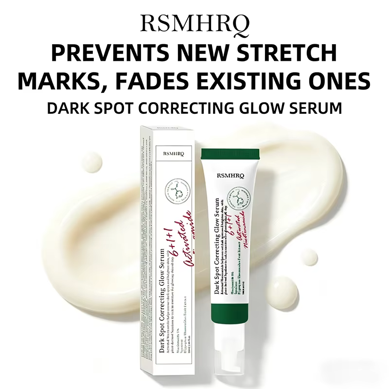 Sérum Éclaircissant Anti-Taches 50ml Hydratant Apaisant Unifiant le Teint Améliore l'Élasticité Niacinamide Squalane