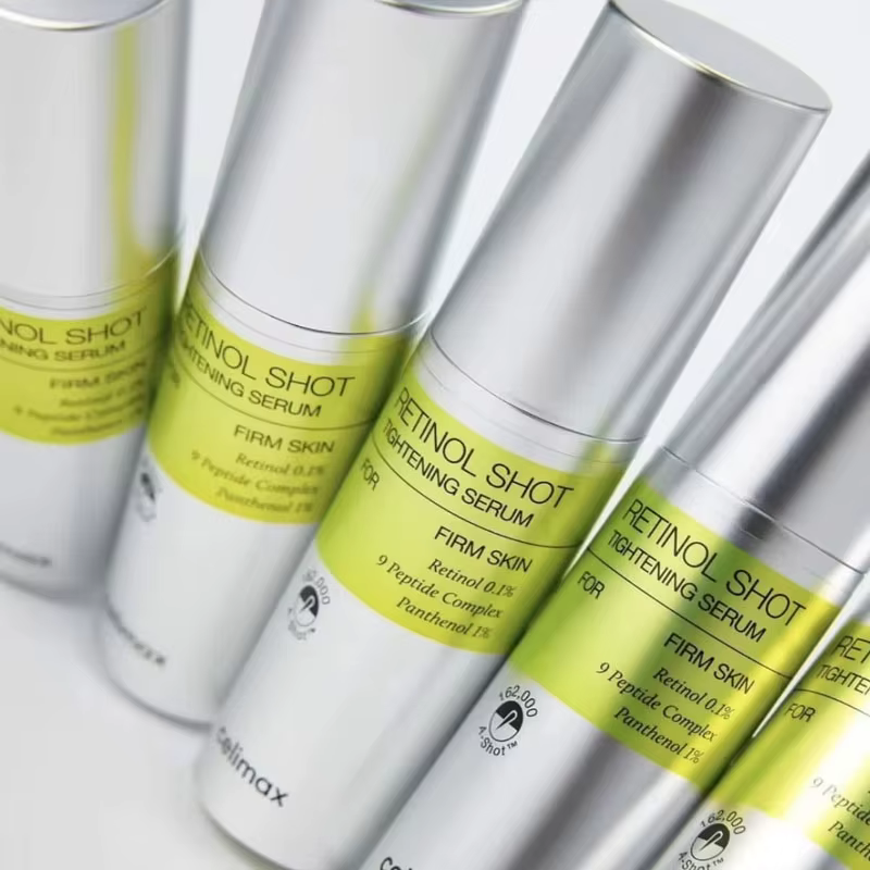 Celimax The Vita A Retinal Shot : Coffret Booster Raffermissant pour la Peau (Crème Contour des Yeux 15ml & Sérum