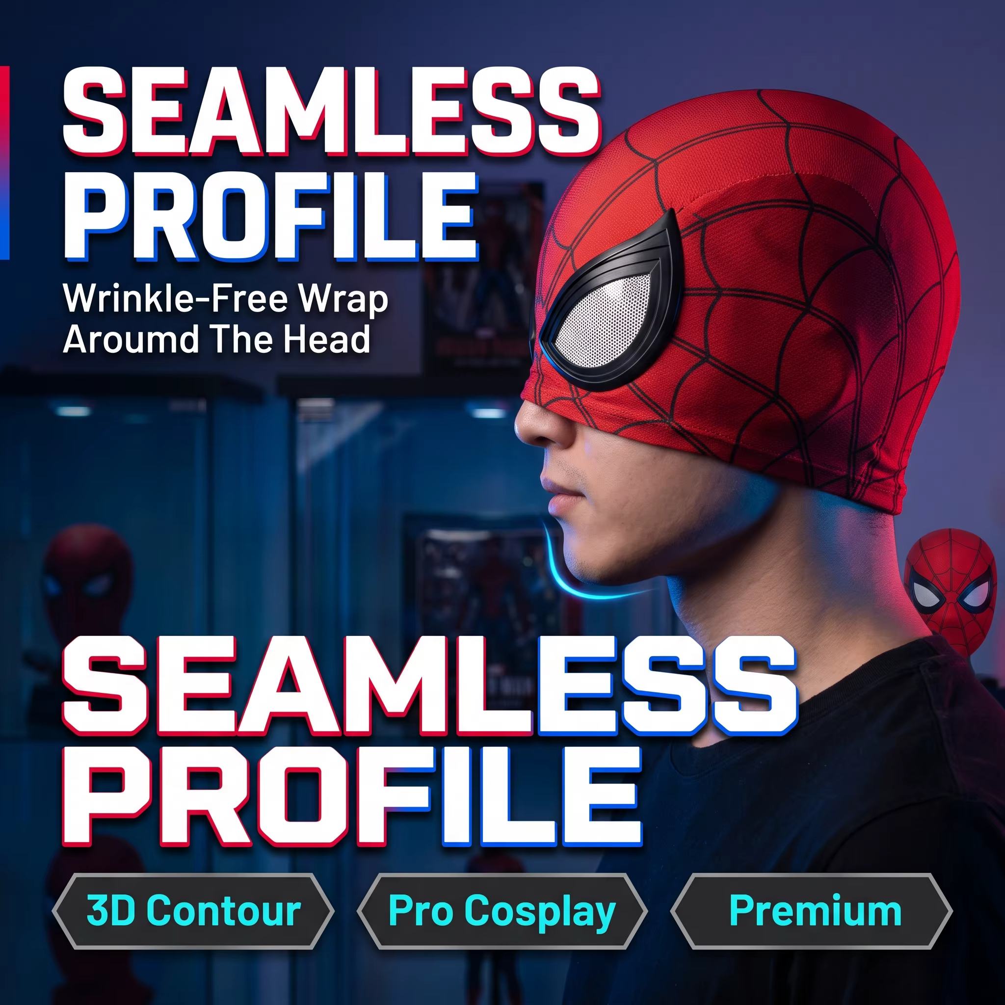 Nouveau masque artisanal de haute qualité de Spider-Man 2, version Spiderman Garfield de Peter Parker, pour Halloween, cadeau de Noël