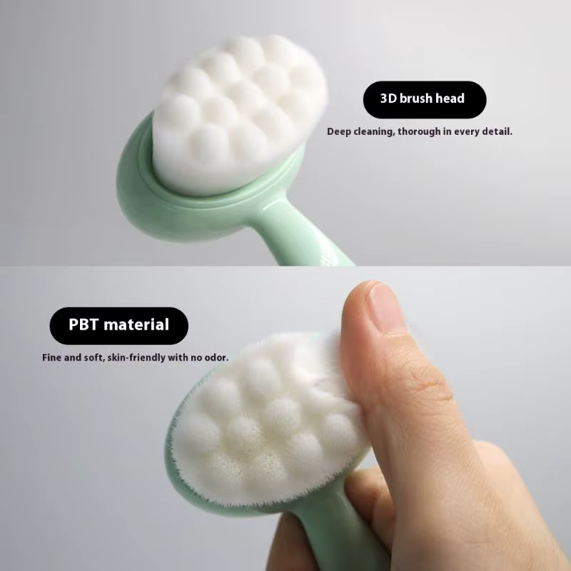 Brosse de nettoyage du visage douce