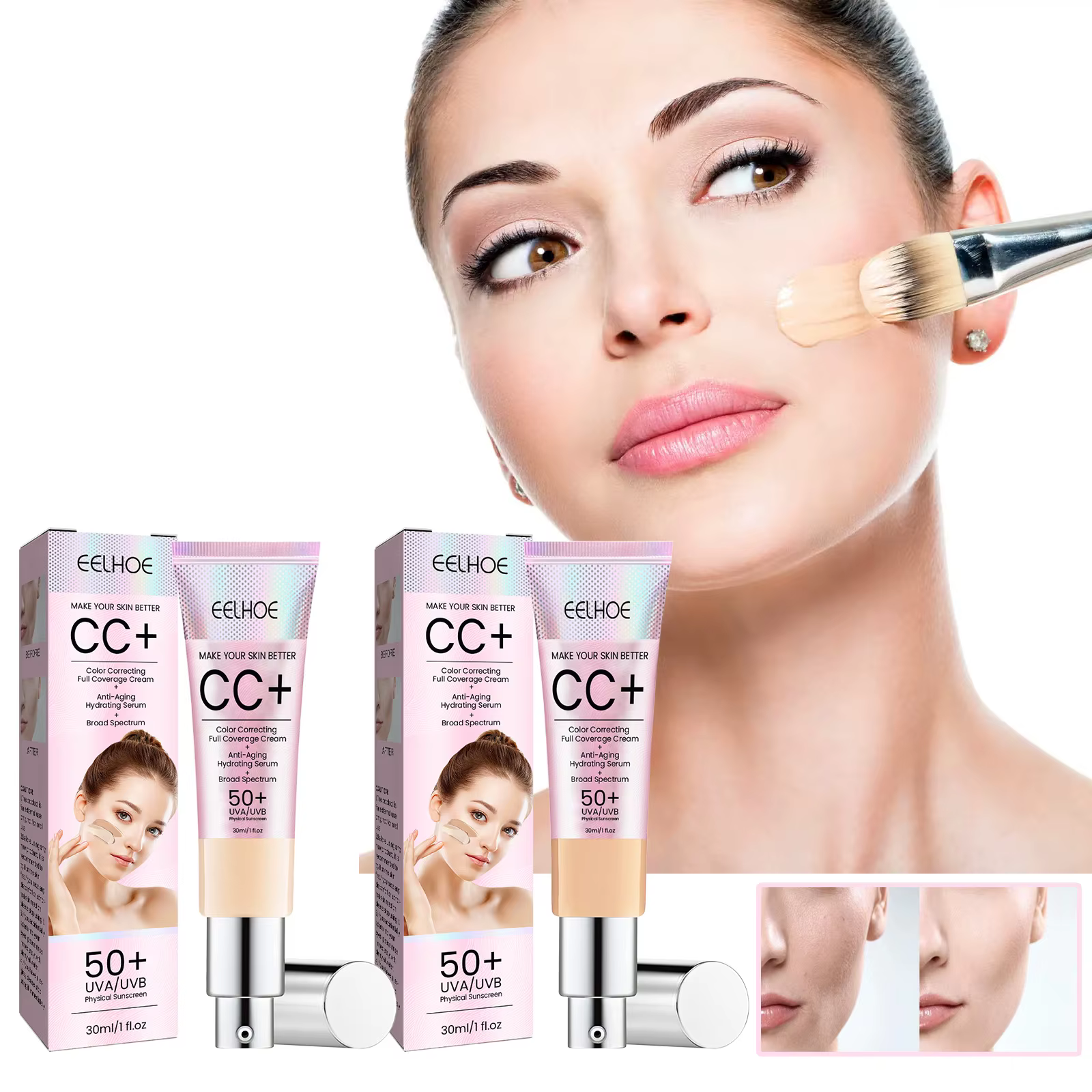 CC – crème de fond de teint naturelle