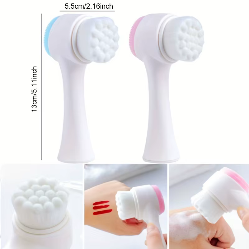 Brosse faciale en Gel de silice