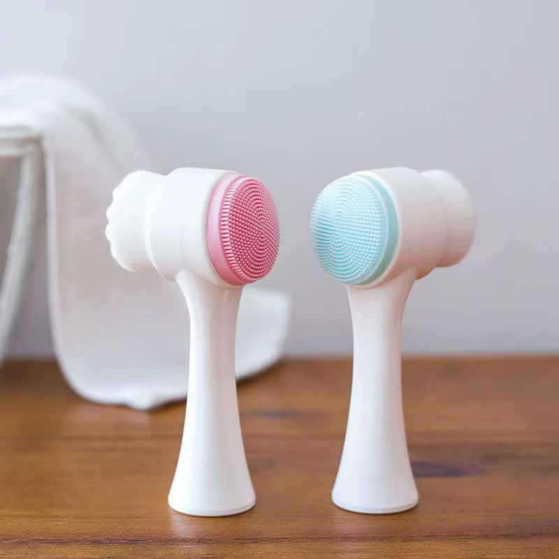 Brosse faciale en Gel de silice