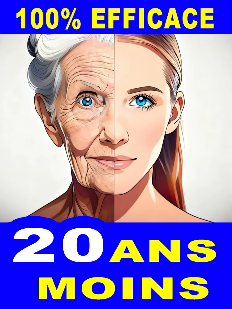 Un peur des rides. 20 ans plus jeunes
