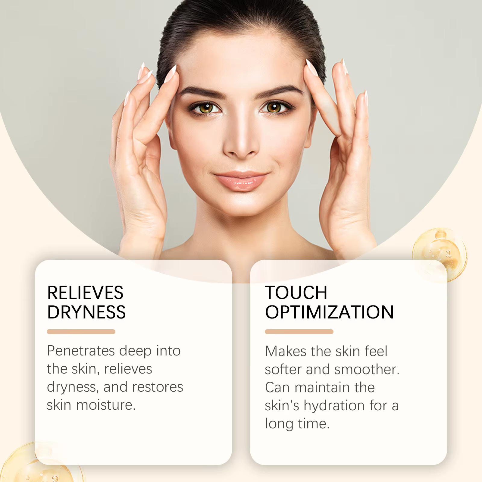 Crème fouettée pour le visage et le corps