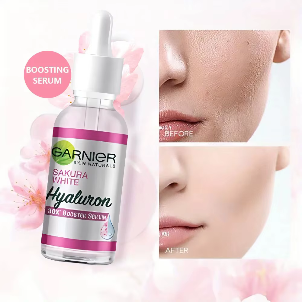 GARN Nier rose sérum Sakura lueur 30x rehausseur hyaluronique