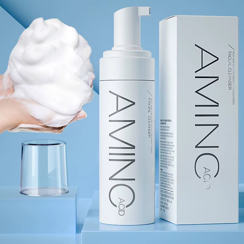 Mousse nettoyante aux acides aminés
