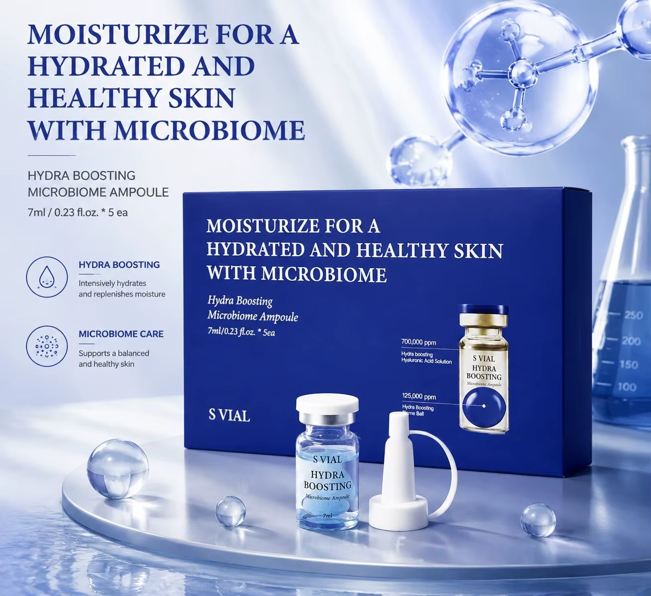 Sérum anti-âge probiotique PDRN