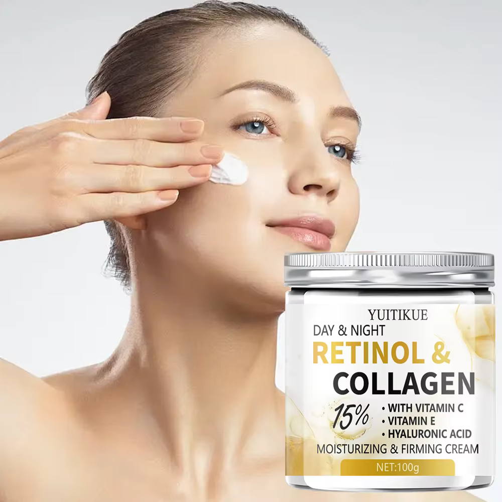 DAY & NIGHT Crème raffermissante 100g - 15% rétinol et collagène