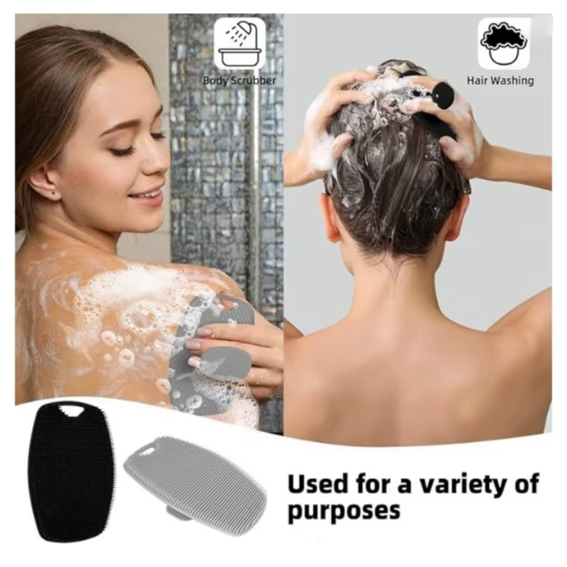 Brosse exfoliante en Silicone souple