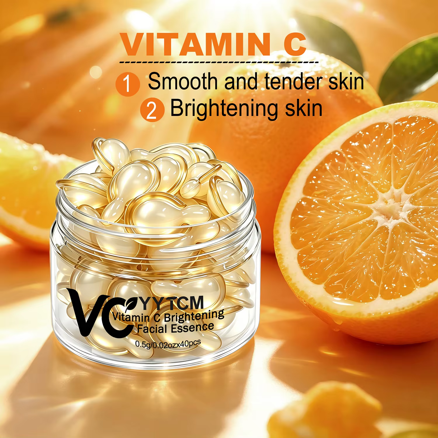 Sérum facial à la vitamine C