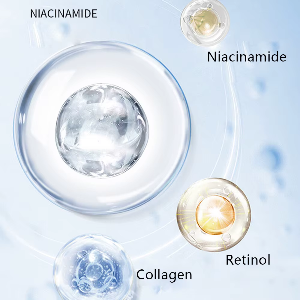 Ensemble de crème sérum pour le visage raffermissant au rétinol