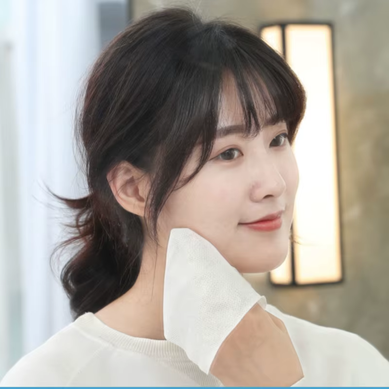 100 pièces naturel jetable visage serviette voyage nettoyage