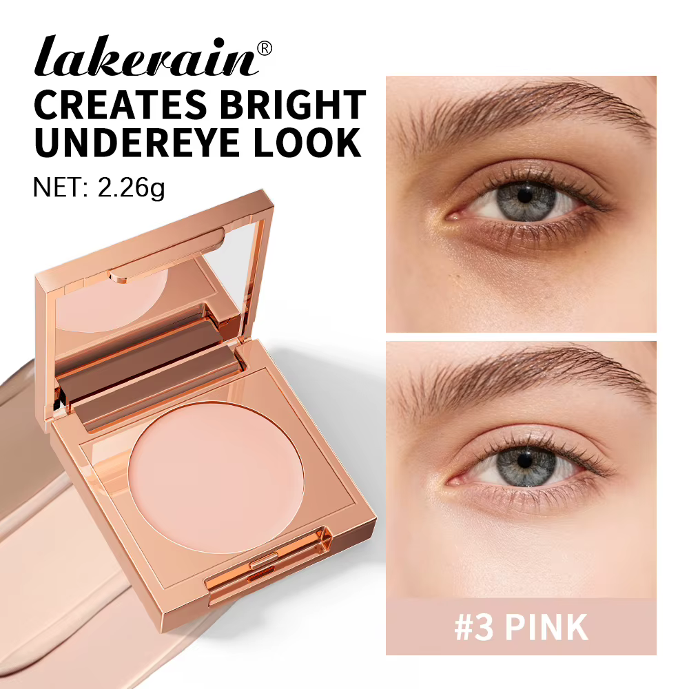 Correcteur éclaircissant hydratant pour les yeux et crème contre le contour