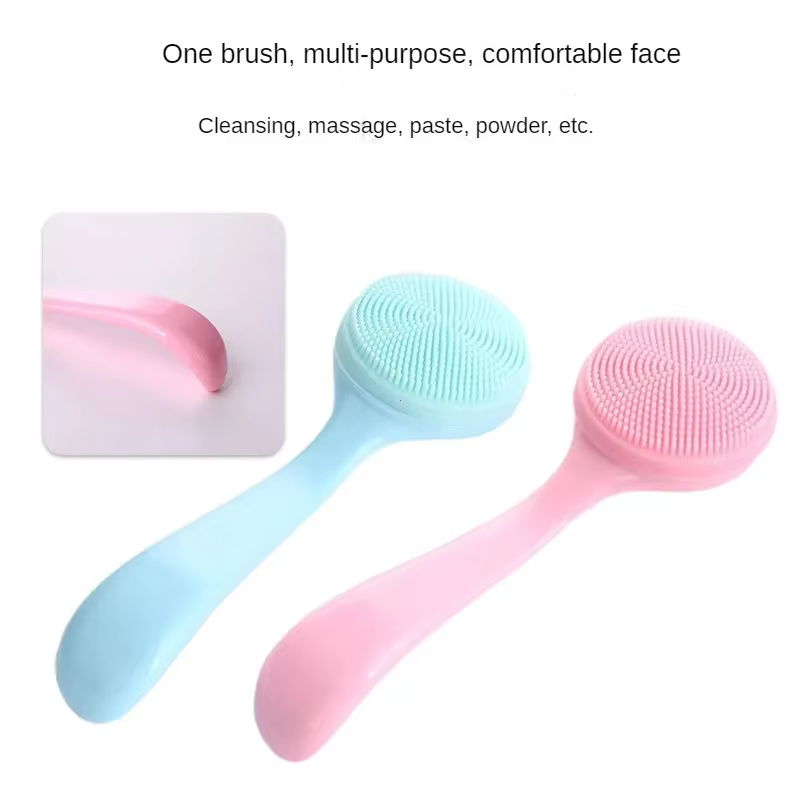 Brosse en silicone souple pour le visage