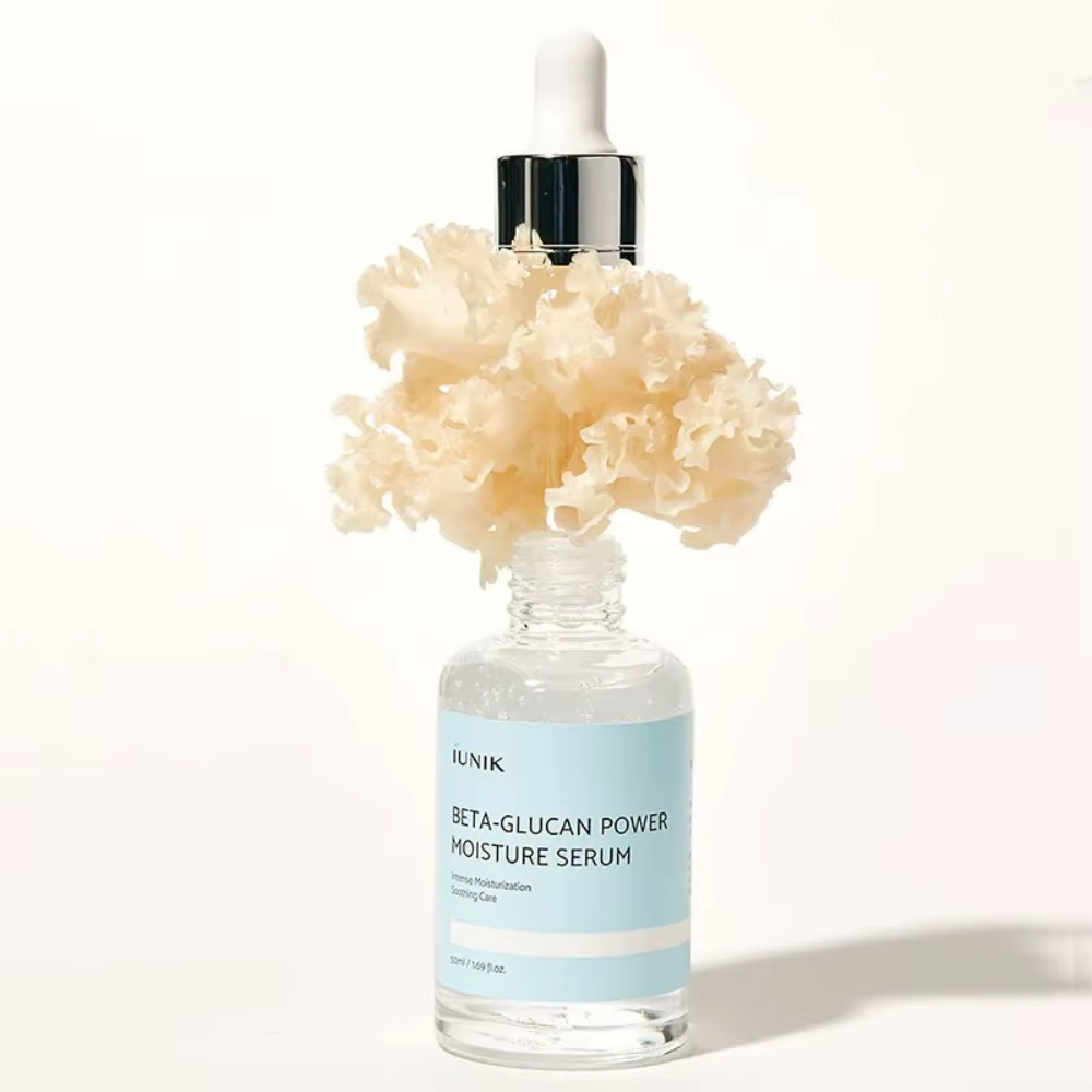 Sérum hydratant iUNIK bêta-glucan Power bleu sans Niacinamide