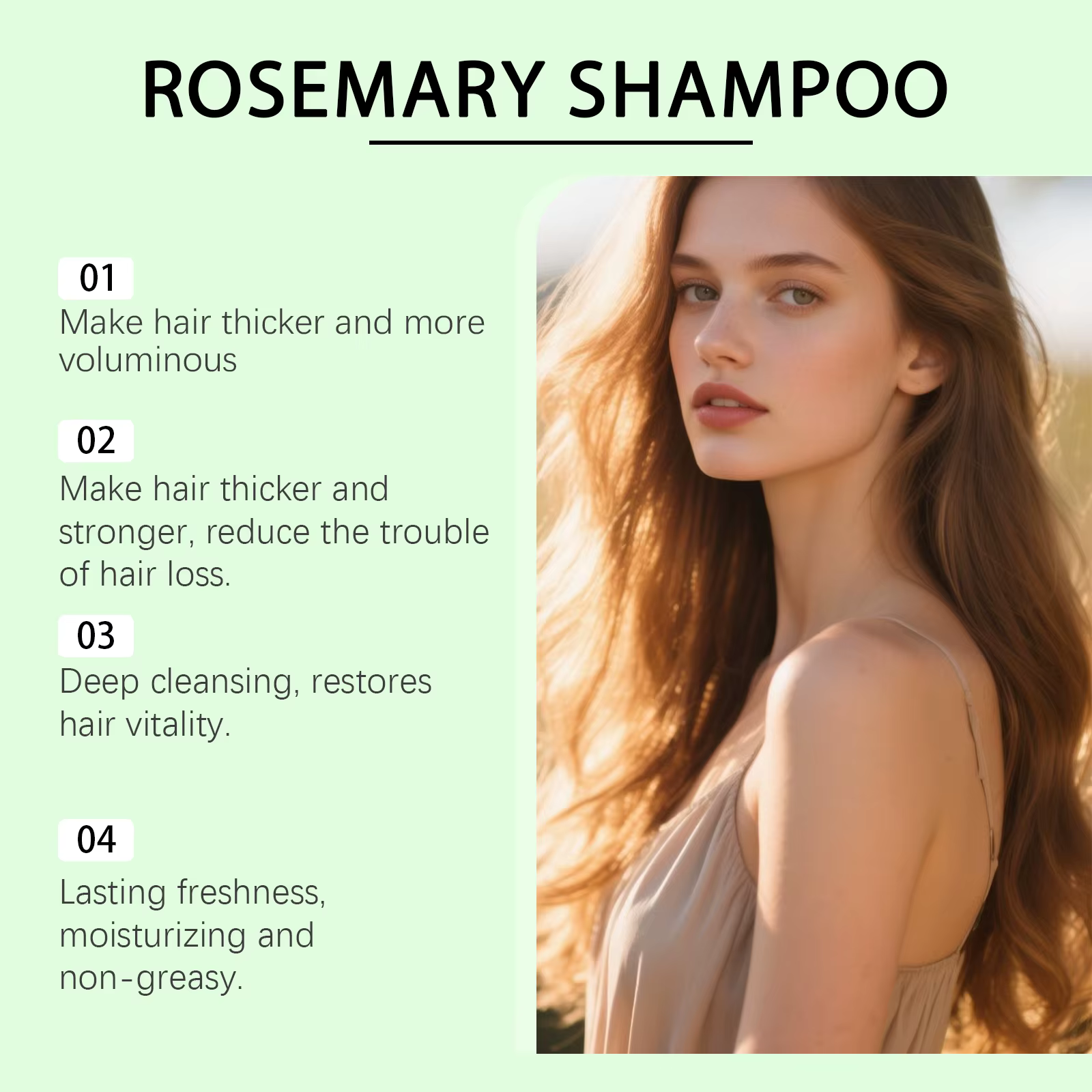 Shampoing naturel au romarin