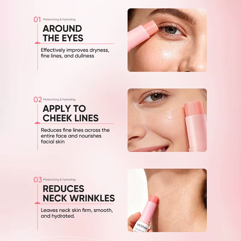 Stick de crème solide pour les yeux au DNA de saumon