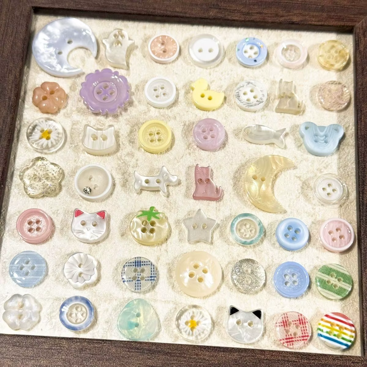 Boîte aveugle de Style crème, bouton mignon en résine faite à la main, accessoires pour vêtements, Scrapbooking, artisanat, décoration de bandeau, 15/30 pièces